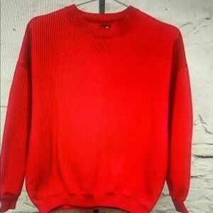 Classic Red Men's Sweater